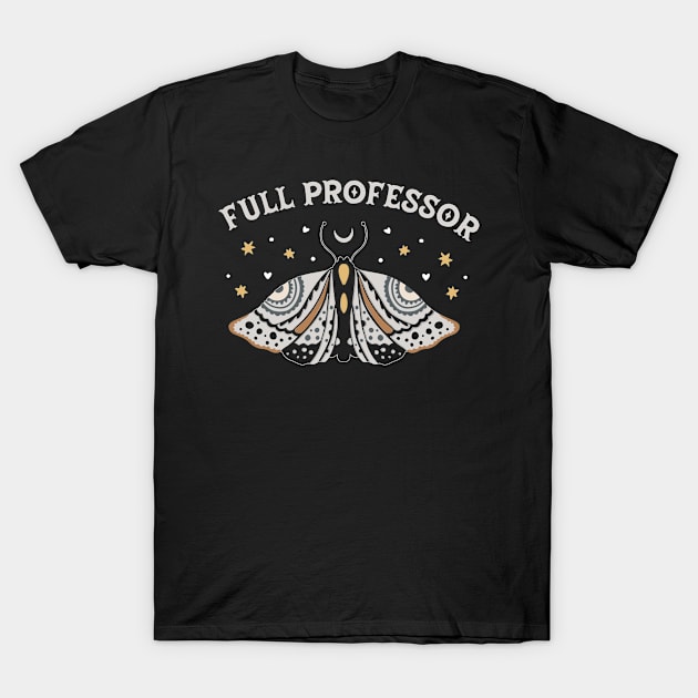 Full Professor - Boho Butterfly Design T-Shirt by best-vibes-only